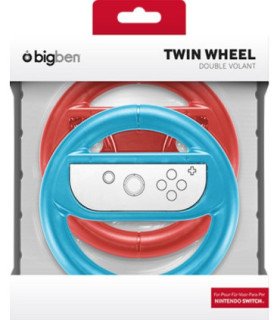 BIGBEN TWIN WHEEL FOR JOYCONT RED/BLUE