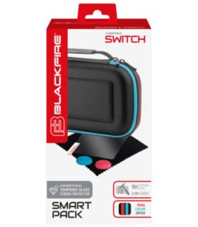 BLACKFIRE SMART PACK (BOLSA+CRISTAL TEMPLADO + 2 THUMBS + GAMUZA)