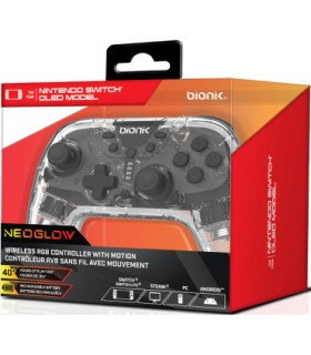 BIONIK NEOGLOW WIRELESS RGB CONTROLLER WITH MOTION (OLED/STEAM/PC/ANDROID)