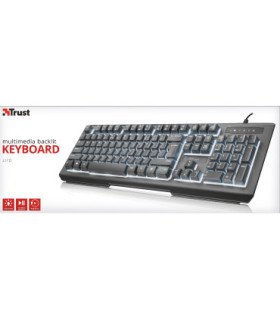 TRUST MULTIMEDIA BACKLIT KEYBOARD LITO