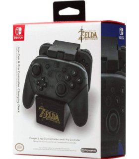 POWER A JOY-CON & PRO CONTROLLER CHARGING DOCK THE LEGEND OF ZELDA EDITON