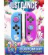 SUBSONIC JUST DANCE CUSTOM KIT POUR JOY-CON (2 FUNDAS SILICONA + 2 GRIPS)