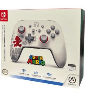POWER A ENHANCED WIRELESS CONTROLLER SUPER MARIO RUNNING (LITE)