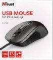 TRUST CARVE USB MOUSE (SENSOR OPTICO DE 1.200 PPP REALES)