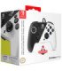 PDP FACEOFF DELUXE + AUDIO WIRED CONTROLLER BLACK/WHITE (NEGRO/BLANCO) (OLED)