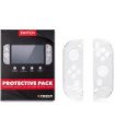 INDECA PROTECTIVE PACK (TEMPERED GLASS+2 CRYSTAL CASE JOYCON)