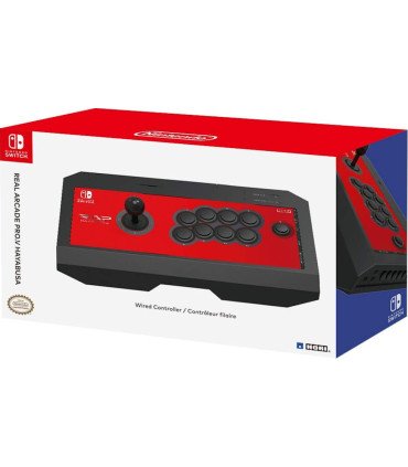 HORI REAL ARCADE PRO.N HAYABUSA WIRED CONTROLLER (SWITCH/PC)