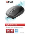 TRUST OPTICAL MOUSE BASI - BLACK (SENSOR OPTICO DE 1.000 PPP REALES)
