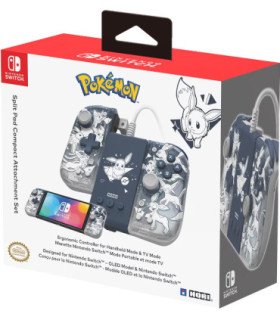 HORI SPLIT PAD COMPACT ATTACHMENT SET POKEMON EEVEE (SWITCH/OLED) NSW-453U