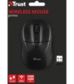 TRUST WIRELESS MOUSE PRIMO - MATTE BLACK (SENSOR OPTICO DE 1.000 - 1.600 PPP REALES)