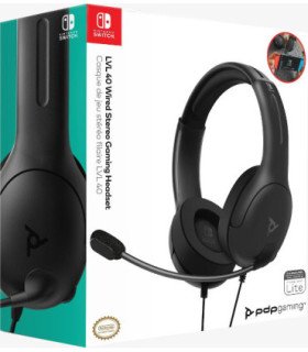 PDP LVL 40 WIRED STEREO GAMING HEADSET BLACK (NEGRO)