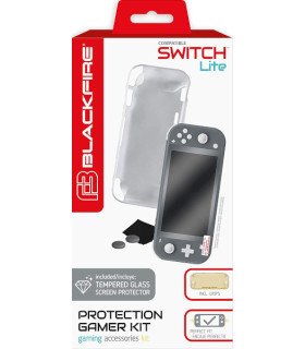 BLACKFIRE PROTECTITION GAMER KIT (FUNDA/PROTECTOR/GAMUZA/GRIPS) (LITE)