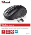 TRUST WIRELESS OPTICAL MOUSE PRIMO  - BLACK (SENSOR OPTICO DE 1.000 - 1.600 PPP REALES)