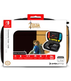 PDP COMMUTER CASE ZELDA BREATH OF THE WILD NEGRO/ORO (LITE)