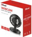 TRUST SPOTLIGHT PRO WEBCAM WITH LED LIGHTS BLACK