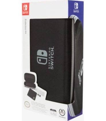 POWER A STEALTH CASE KIT BLACK (FUNDA/GAMUZA/PROTECTOR) (LITE)