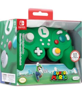 PDP WIRED FIGHT PAD PRO VERDE EDICION LUIGI