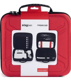 BIGBEN  STORAGE CASE RED (ROJO)