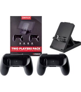 INDECA TWO PLAYER PACK (ADJUSTABLE ANGLE STAND + 2X JOY-CON GRIPS)
