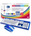 PDP ROCK CANDY WIRELESS TECLADO + RATON BLUE (AZUL) (WINDOWS / MAC OS)