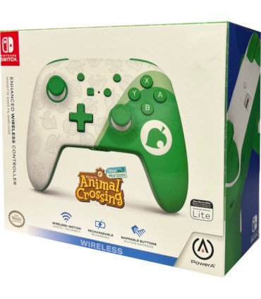 POWER A ENHANCED WIRELESS CONTROLLER ANIMAL CROSSING: NEW HORIZONS HOJA (LITE)