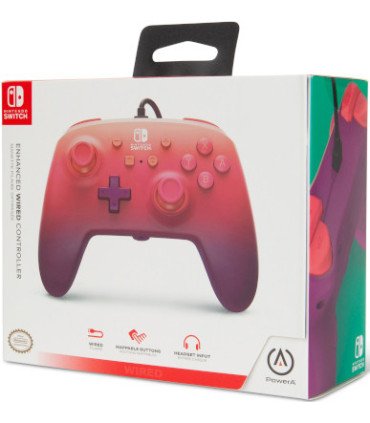POWER A ENHANCED WIRED CONTROLLER FANTASY FUCHSIA (FUCSIA FANTASIA)