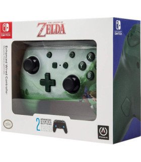 POWER A ENHANCED WIRED CONTROLLER ZELDA HYRULE (VERDE)