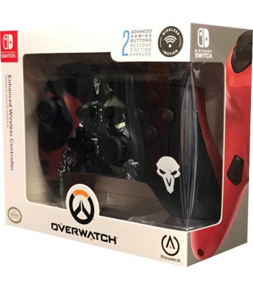 POWER A ENHANCED WIRELESS CONTROLLER OVERWATCH REAPER