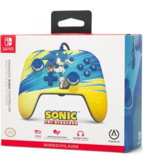 POWER A ENHANCED WIRED CONTROLLER SONIC BOOST (SWITCH/OLED)