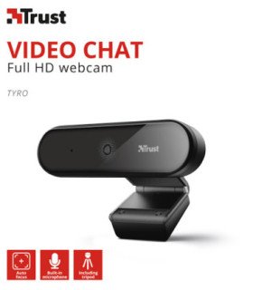 TRUST TYRO VIDEO CHAT FULL HD WEBCAM