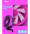TRUST VENTILADOR COOLING FAN USB PORTABLE (PINK)
