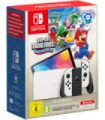 BLANCA (WHITE) VERSION OLED + SUPER MARIO BROS WONDER PRE-INSTALADO + 12 MESES NSO