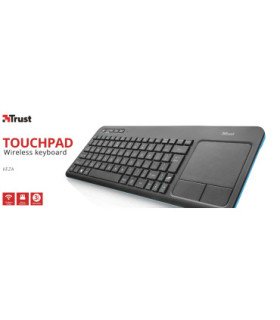 TRUST VEZA WIRELESS TOUCHPAD KEYBOARD