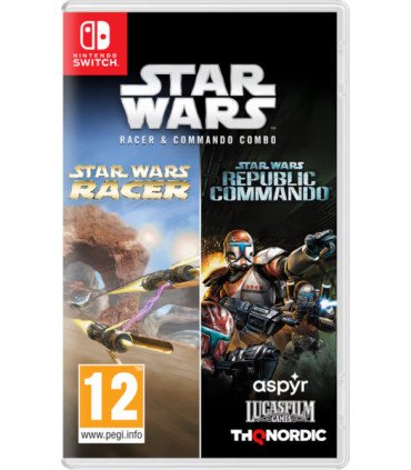 STAR WARS RACER AND COMMANDO COMBO (STAR WARS RACER + STAR WARS REPUBLIC COMMANDO)