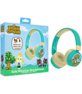OTL WIRELESS BLUETOOTH HEADPHONE ANIMAL CROSSING (MOVIL/TABLET)