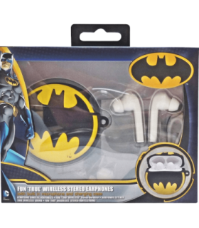 LAZERBUILT TRUE WIRELESS EARPHONES BATMAN LOGO