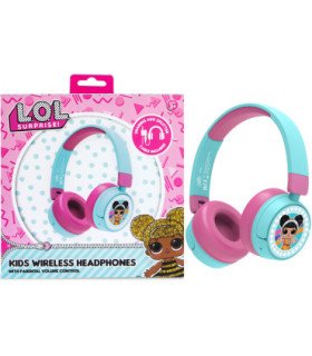 OTL KIDS WIRELESS HEADPHONES L.O.L. SURPRISE! (COSOLAS/MOVIL/TABLET)