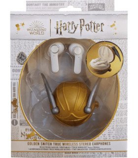 LAZERBUILT GOLDEN SNITCH TRUE WIRELESS EARPHONES HARRY POTTER