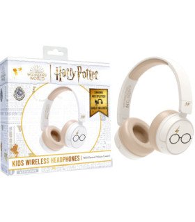 OTL KIDS WIRELESS HEADPHONES HARRY POTTER LIGHTNING BOLD SCAR WHITE (CONSOLAS/MOVIL/TABLET)