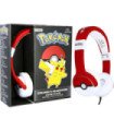 OTL WIRED HEADPHONES POKEMON POKEBALL (PS4/XBOX/SWITCH/MOVIL/TABLET)