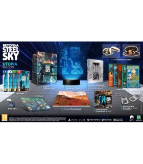 BEYOND A STEEL SKY UTOPIA EDITION (HOMOLOGRAMA/STEELBOOK/TARJETAS/PIN/STICKERS/ARTBOKK/BAN.SON/LLAV)