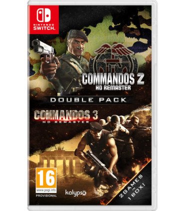 COMMANDOS 2  + COMMADOS 3 - HD REMASTER DOUBLE PACK