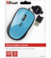 TRUST  RETRACTABLE MOUSE YVI BLUE (SENSOR OPTICO DE 1.000 - 2.000 PPP REALES)