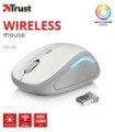 TRUST WIRELESS MOUSE YVI FX - WHITE (SENSOR OPTICO DE 800 - 1.600 PPP REALES)