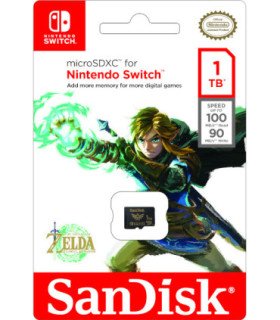 TARJETA DE MEMORIA SANDISK 1 TB MICROSDXC ZELDA (OFICIAL) (SWITCH/LITE)