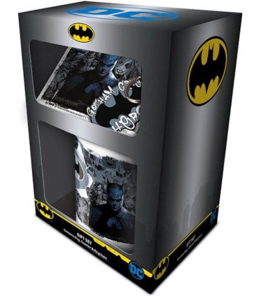 CAJA REGALO BATMAN (INCLUYE: MUG/COASTER & KEYCHAIN)