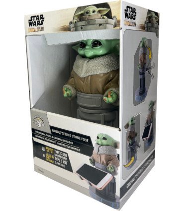 FIGURA CABLE GUYS STAR WARS THE MANDALORIAN GROGU THE CHILD (2M CABLE USB)