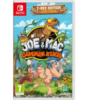 NEW JOE & MAC - CAVEMAN NINJA - T-REX EDITION