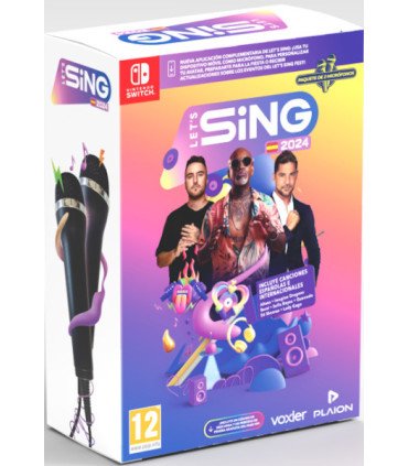 LET'S SING 2024 + 2 MICROFONOS