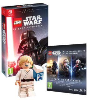 LEGO STAR WARS: LA SAGA SKYWALKER DELUXE EDITION  (FIGURA LUKE SKYWALKER+PACK PERSONAJES)
